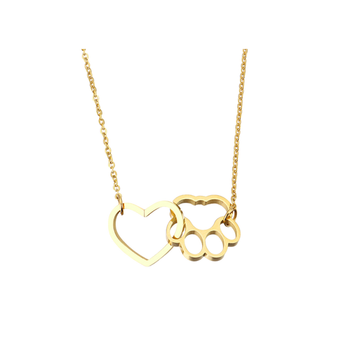 Herz & Pfote Kette